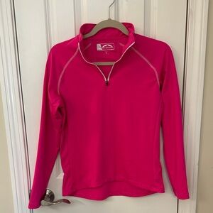 Women's Sun Mountain Pink Quarter Zip